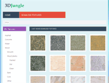Tablet Screenshot of 3djungle.net